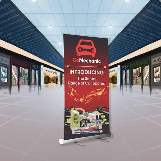 Roll Up Banner Standee (6' x 4') - With Customised Branding