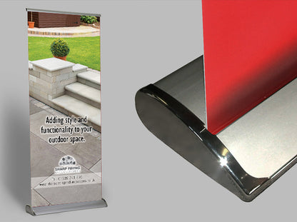 Luxury Roll Up Banner Standee - Without Branding