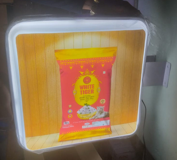 एलईडी लॉलीपॉप निकला हुआ किनारा 18 "- अनुकूलित ब्रांडिंग के साथ