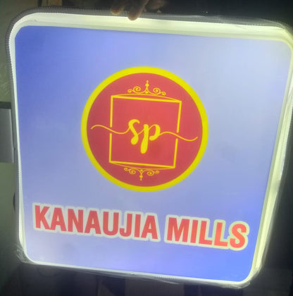 Led lollipop flange 18" - With Customised Branding